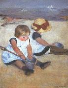 Mary Cassatt Children on the Beach china oil painting artist